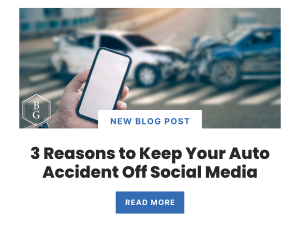 3 Reasons to keep your auto accident off social media