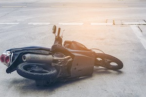 Motorcycle wreck
